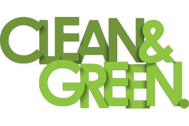 clean green logo